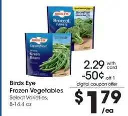 Kroger Birds Eye Frozen Vegetables offer