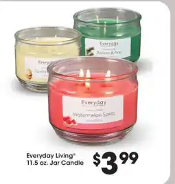 Kroger Everyday Living 11.5 oz. Jar Candle offer