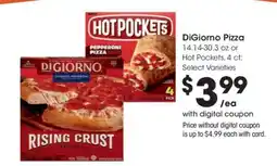 Kroger DiGiorno Pizza or Hot Pockets offer