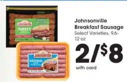 Pick'n Save Johnsonville Breakfast Sausage offer