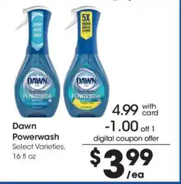 Kroger Dawn Powerwash offer