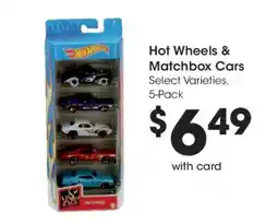 Kroger Hot Wheels & Matchbox Cars offer