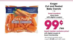 Kroger Kroger Cut and Peeled Baby Carrots offer