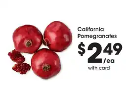 Kroger California Pomegranates offer