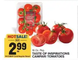 Food Lion Taste of Inspirations Campari Tomatoes offer