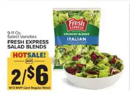 Food Lion Fresh Express Salad Blends offer