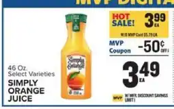 Food Lion Simply Orange Juice offer