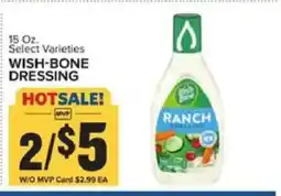 Food Lion Wish-Bone Dressing offer