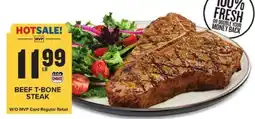 Food Lion Beef T-Bone Steak offer