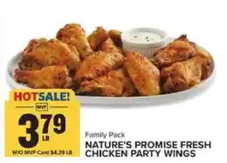 Food Lion NATURE'S PROMISE FRESH CHICKEN PARTY WINGS offer