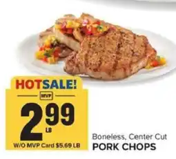 Food Lion Pork Chops offer