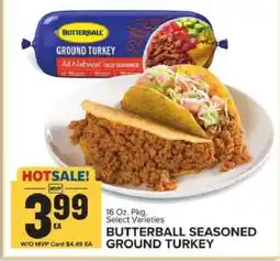 Food Lion BUTTERBALL SEASONED GROUND TURKEY offer