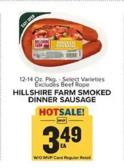 Food Lion Hillshire Farm Smoked Dinner Sausage offer