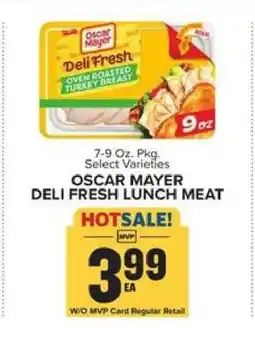 Food Lion Oscar Mayer Deli Fresh Lunch Meat offer
