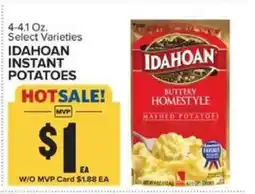 Food Lion Idahoan Instant Potatoes offer