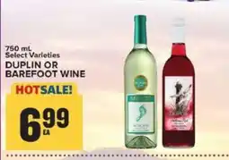 Food Lion Duplin or Barefoot Wine offer