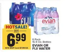 Food Lion EVIAN OR FIJI WATER offer