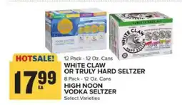 Food Lion White Claw or Truly Hard Seltzer offer