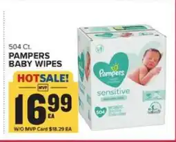 Food Lion Pampers Baby Wipes offer