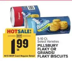Food Lion PILLSBURY FLAKY OR GRANDS! FLAKY BISCUITS offer