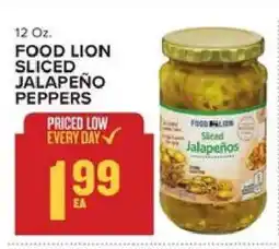 Food Lion FOOD LION SLICED JALAPEÑO PEPPERS offer