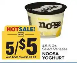 Food Lion Noosa Yoghurt offer