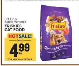 Food Lion Friskies Cat Food offer