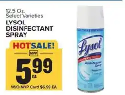 Food Lion Lysol Disinfectant Spray offer