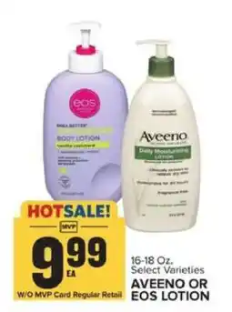 Food Lion AVEENO OR EOS LOTION offer