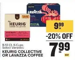 Food Lion KEURIG COLLECTIVE OR LAVAZZA COFFEE offer