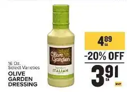 Food Lion Olive Garden Dressing offer