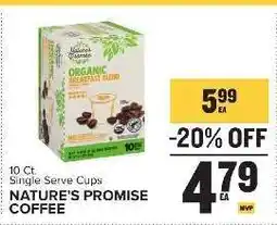 Food Lion Nature's Promise Coffee offer