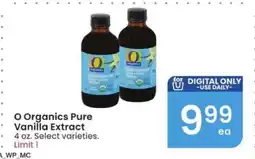 Albertsons O Organics Pure Vanilla Extract offer