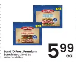 Albertsons Land O'Frost Premium Lunchmeat offer