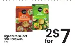 Albertsons Signature Select Pita Crackers offer