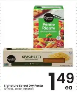 Albertsons Signature Select Dry Pasta offer