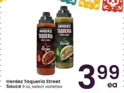 Albertsons Herdez Taqueria Street Sauce offer