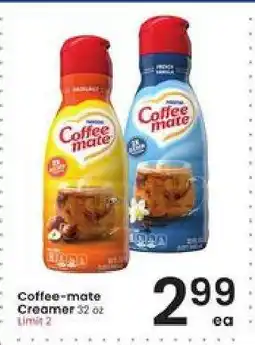 Albertsons Coffee mate Creamer offer