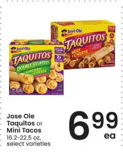 Albertsons José Olé Taquitos or Mini Tacos offer