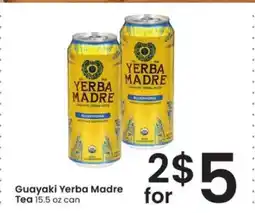 Albertsons Guayaki Yerba Madre Tea offer