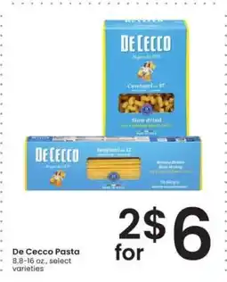 Albertsons De Cecco Pasta offer
