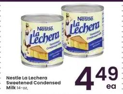 Albertsons Nestlé La Lechera Sweetened Condensed Milk offer