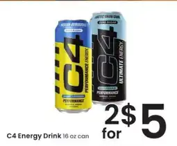 Albertsons C4 Energy Drink offer