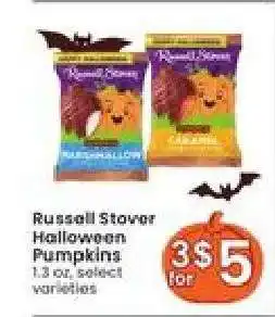 Albertsons Russell Stover Halloween Pumpkins offer