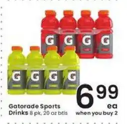 Albertsons Gatorade Sports Drinks offer