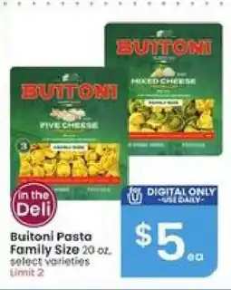 Albertsons Buitoni Pasta Family Size offer