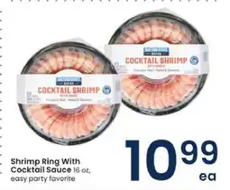 Albertsons Shrimp Ring with Cocktail Sauce offer