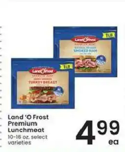 Albertsons Land O'Frost Premium Lunchmeat offer