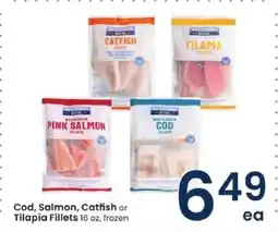 Albertsons Cod, Salmon, Catfish or Tilapia Fillets offer