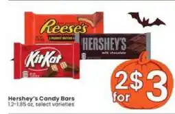 Albertsons Hershey's Candy Bars offer